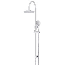 Round 200mm 3 Function Twin Shower
